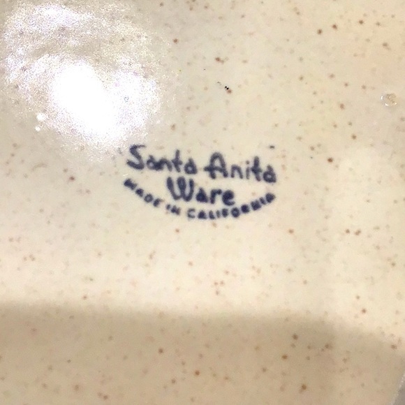 Mid Century Modern divided triangle bowl USA - Picture 5 of 6